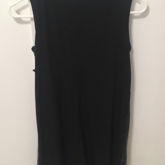 women’s black bow tie sequin mini dress formal dress up costume cute comfy wear - Picture 4 of 4